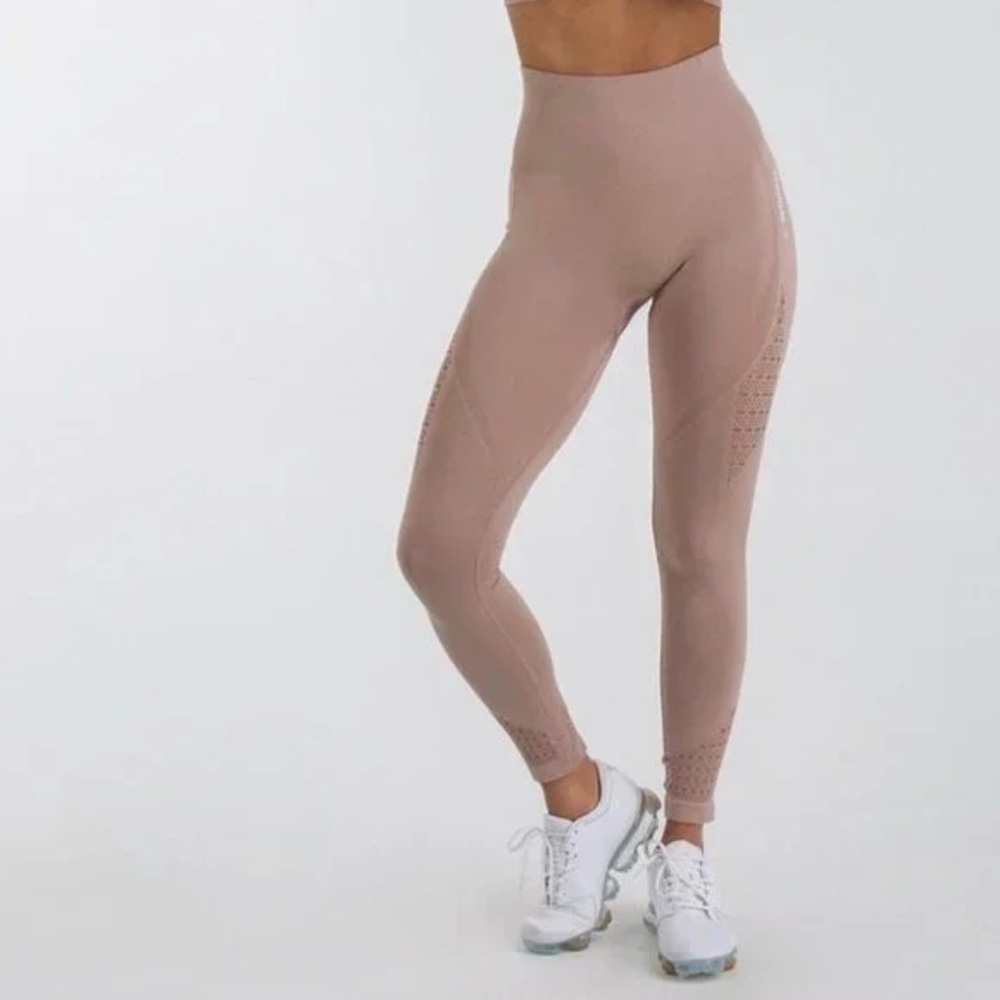 Gymshark eyelet seamless energy hi-rise leggings size XS